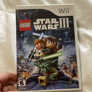 NINTENDO | Wii | LEGO | Star Wars III | The Clone Wars | Lucas Arts | Video Game